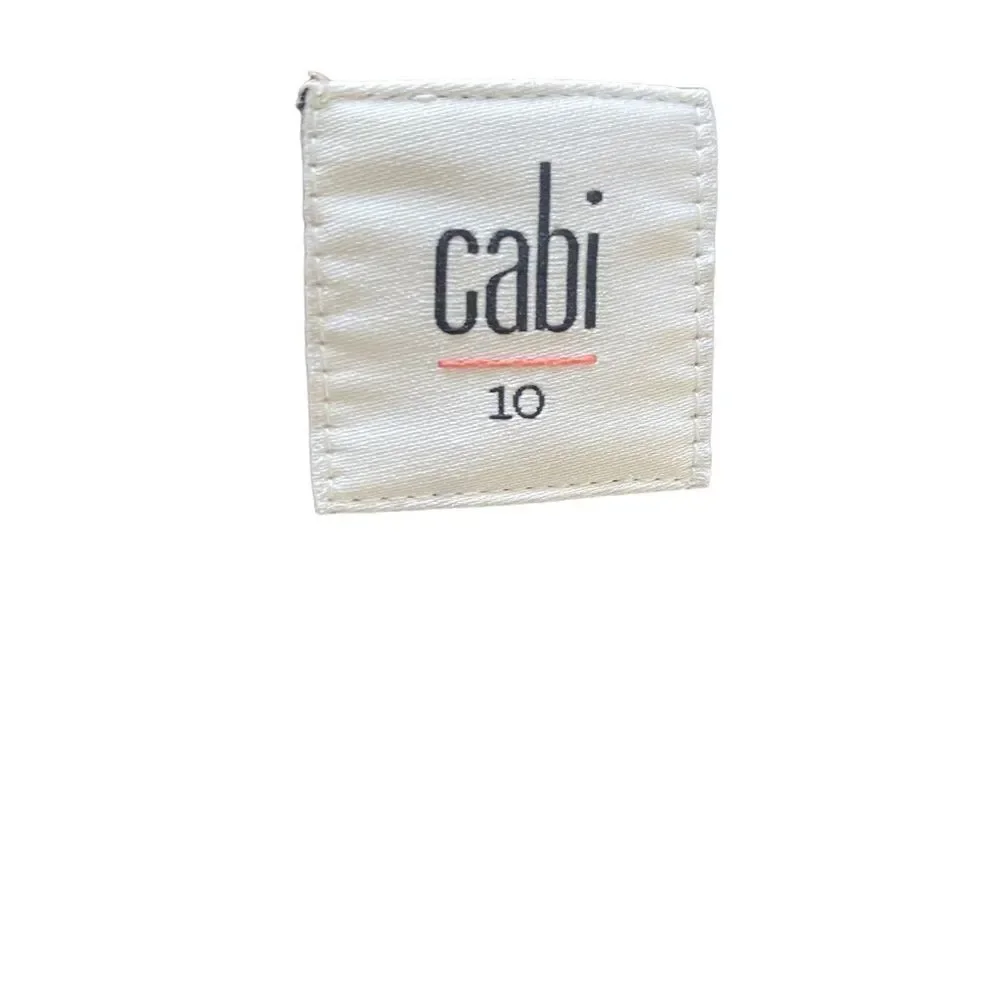 Cabi‎ A-line Currant Boss Skirt Slash Pockets Slit Sz 10